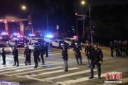 涉县约200名海军陆战队士兵进驻洛杉矶 开始执行警戒守卫任务